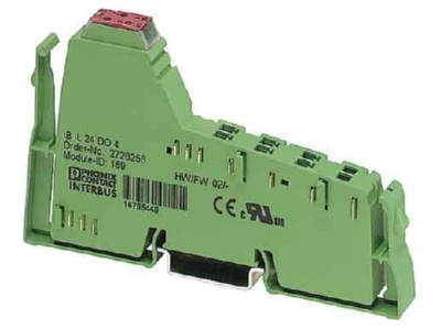 Product image 2 Phoenix IB IL 24 DO 4 PAC Fieldbus digital module 0 In   4 Out