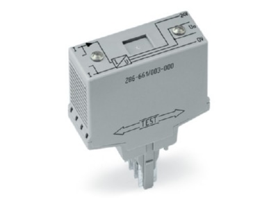 Produktbild WAGO 286 661 AC Stromfluss Ueberwachung 80mA 6A 5 25VAC