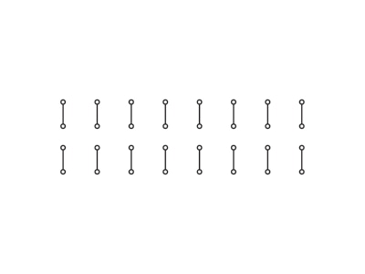 Schaltbild WAGO 289 131 Leiterplatte 2x8