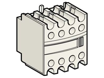 Product image 1 Schneider Electric LADN22 Auxiliary contact block 2 NO 2 NC
