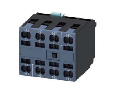 Product image 1 Siemens 3RH1921 2XA22 0MA0 Auxiliary contact block 2 NO 2 NC
