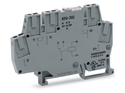 Product image WAGO 859 304 Switching relay DC 24V
