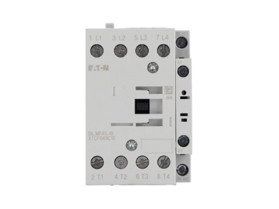 Front view 1 Eaton DILMP45 10 RDC24  Magnet contactor 25A 0VAC 24   27VDC
