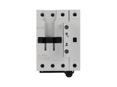 Vorderseite 2 Eaton DILMP80 RDC24  Leistungsschuetz 80A AC 1 DC 4p