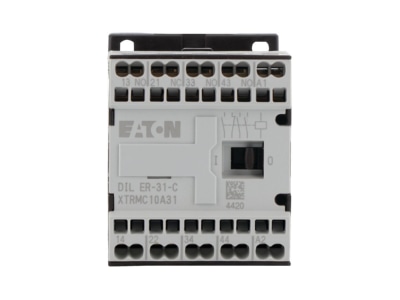 Front view 2 Eaton DILER 31 C 230V50HZ  Contactor relay 230VAC 0VDC 1NC  3 NO
