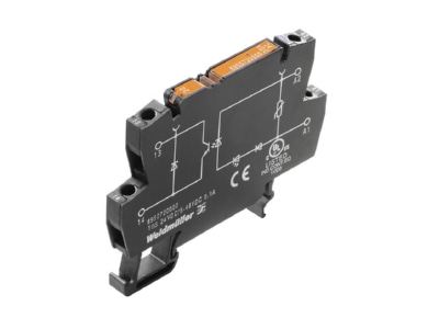Produktbild Weidmueller TOS 12VDC 48VDC 0 1A Solid State Relais 5 48VDC 100mA