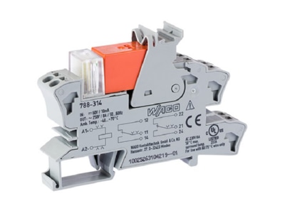 Product image WAGO 788 314 Switching relay DC 60V 8A
