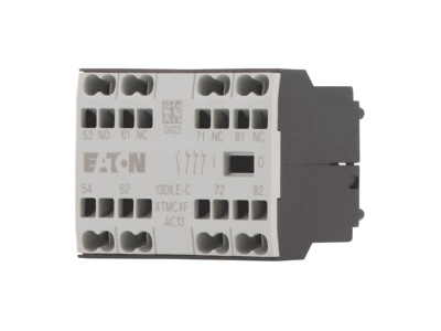 Product image Eaton 13DILE C Auxiliary contact block 1 NO 3 NC
