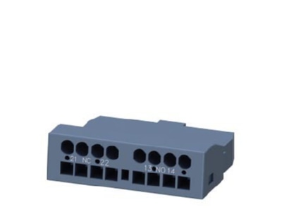 Produktbild 1 Siemens 3RV2901 2E Hilfsschalter 1S 1Oe Bgr S00 S0