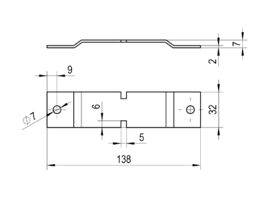 Dimensional drawing Alre it JZ 07 Temperature transmitter
