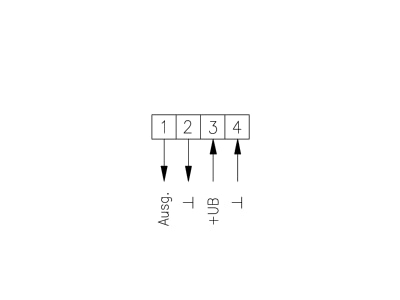 Anschlussbild Alre it MDEKD 940 000 Druckmessumformer 1000 750 500 250Pa