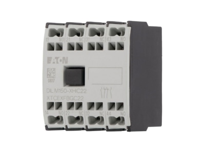 Product image 3 Eaton DILM150 XHIC22 Auxiliary contact block 2 NO 2 NC
