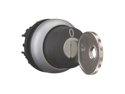 View right 1 Eaton M22 WS MS2 Key actuator black IP65
