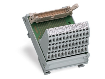 Produktbild WAGO 289 617 Uebergabemodul Flachstecker 40 pol