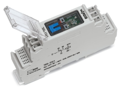 Produktbild WAGO 789 1341 Relais Baustein 24VDC 12A 1U Hand