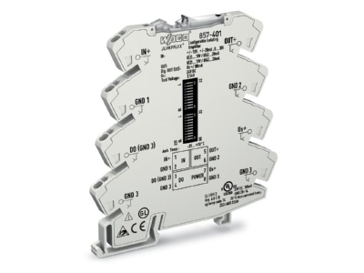 Produktbild WAGO 857 401 Trennverstaerker konfigurierbar
