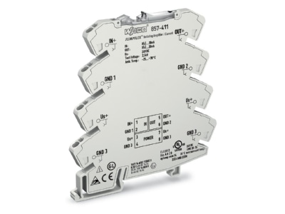 Product image WAGO 857 411 Isolation amplifier
