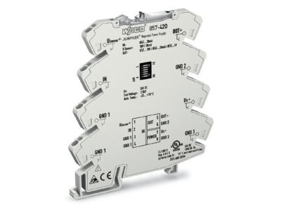 Produktbild WAGO 857 420 Speisetrenner konfigurierbar