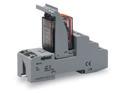 Product image WAGO 858 518 Switching relay AC 230V 0 05A
