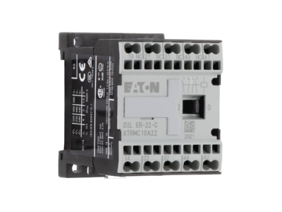 Product image view on the right 2 Eaton DILER 22 C 24V50HZ  Auxiliary relay 24VAC 0VDC 2NC  2 NO