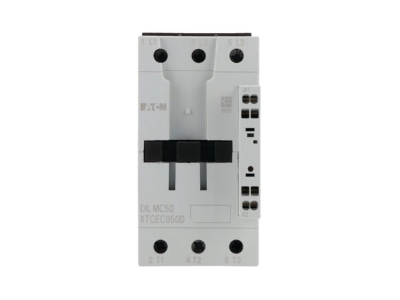 Front view 1 Eaton DILMC50 RDC24  Magnet contactor 50A 0VAC 24   27VDC
