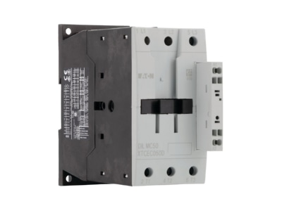 View right 2 Eaton DILMC50 RDC24  Magnet contactor 50A 0VAC 24   27VDC