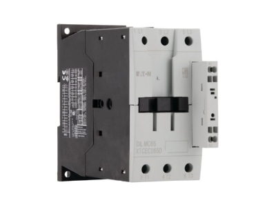 View right 1 Eaton DILMC65 230V5 278025 Magnet contactor 65A 230VAC 0VDC DILMC65 230V5278025
