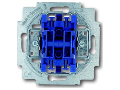 Product image Busch Jaeger 2000 5 USGL Series switch flush mounted blue
