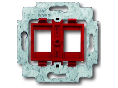 Produktbild Busch Jaeger 1812 Tragring f Modular Jack roter Sockel