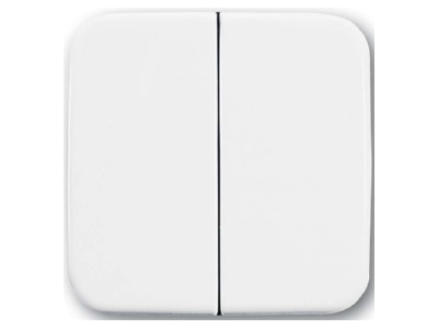 Product image Busch Jaeger 2505 214 Cover plate for switch push button white
