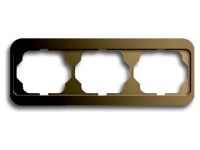 Product image Busch Jaeger 1723 21 Frame 3 gang bronze
