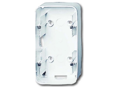 Product image Busch Jaeger 1702 24G Surface mounted housing 2 gang white
