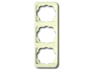 Product image Busch Jaeger 1733 22G Frame 3 gang cream white
