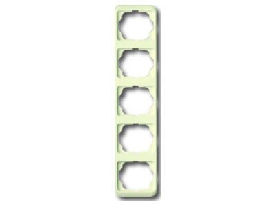 Product image Busch Jaeger 1735 22G Frame 5 gang cream white
