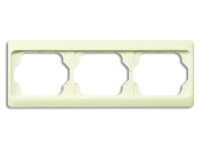Produktbild Busch Jaeger 1723 KA 22G Rahmen 3 fach elf ws  waager alpha