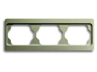 Produktbild Busch Jaeger 1723 KA 260 Rahmen 3 fach palladium  waager 