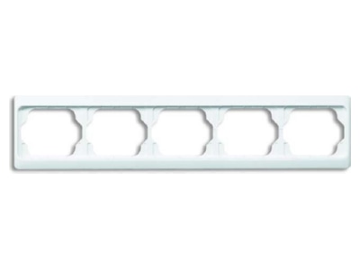Product image Busch Jaeger 1725 KA 24G Frame 5 gang white
