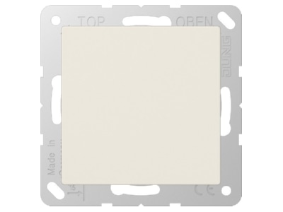 Product image Jung A 594 0 Cover plate for Blind plate cream white
