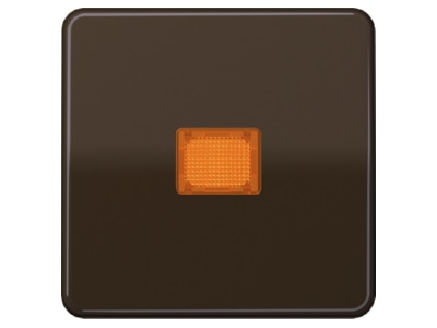 Product image Jung CD 590 KO BR Cover plate for switch push button brown
