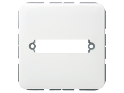 Produktbild Jung CD 594 1 WW Abdeckung aws fuer Trapezsteckverb 