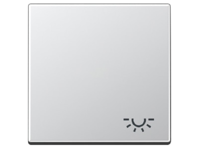 Produktbild Jung A 590 L AL Wippe Symbol LICHT alu fuer Schalter Taster