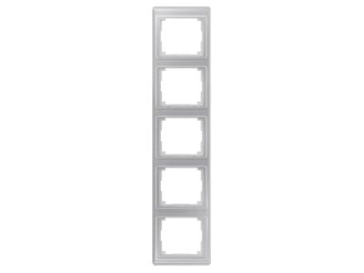 Product image Jung SL 585 SI Frame 5 gang silver
