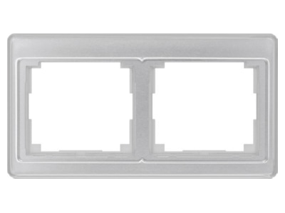 Product image Jung SL 5820 SI Frame 2 gang silver
