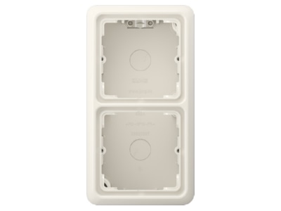 Product image Jung CD 582 A W Surface mounted housing 2 gang
