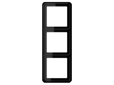 Product image Jung CD 583 SW Frame 3 gang black
