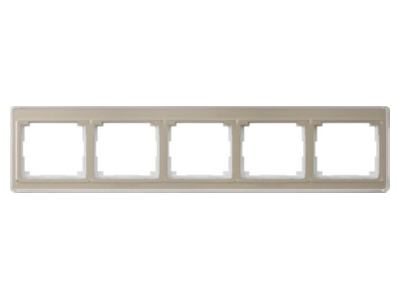 Product image Jung SL 5850 GB Frame 5 gang bronze
