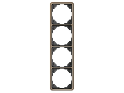 Product image Jung CD 584 GB Frame 4 gang bronze
