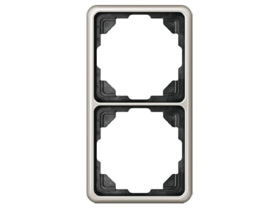 Product image Jung CD 582 PT Frame 2 gang platinum
