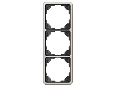 Product image Jung CD 583 PT Frame 3 gang platinum
