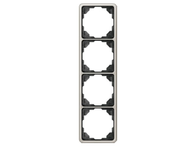 Product image Jung CD 584 PT Frame 4 gang platinum

